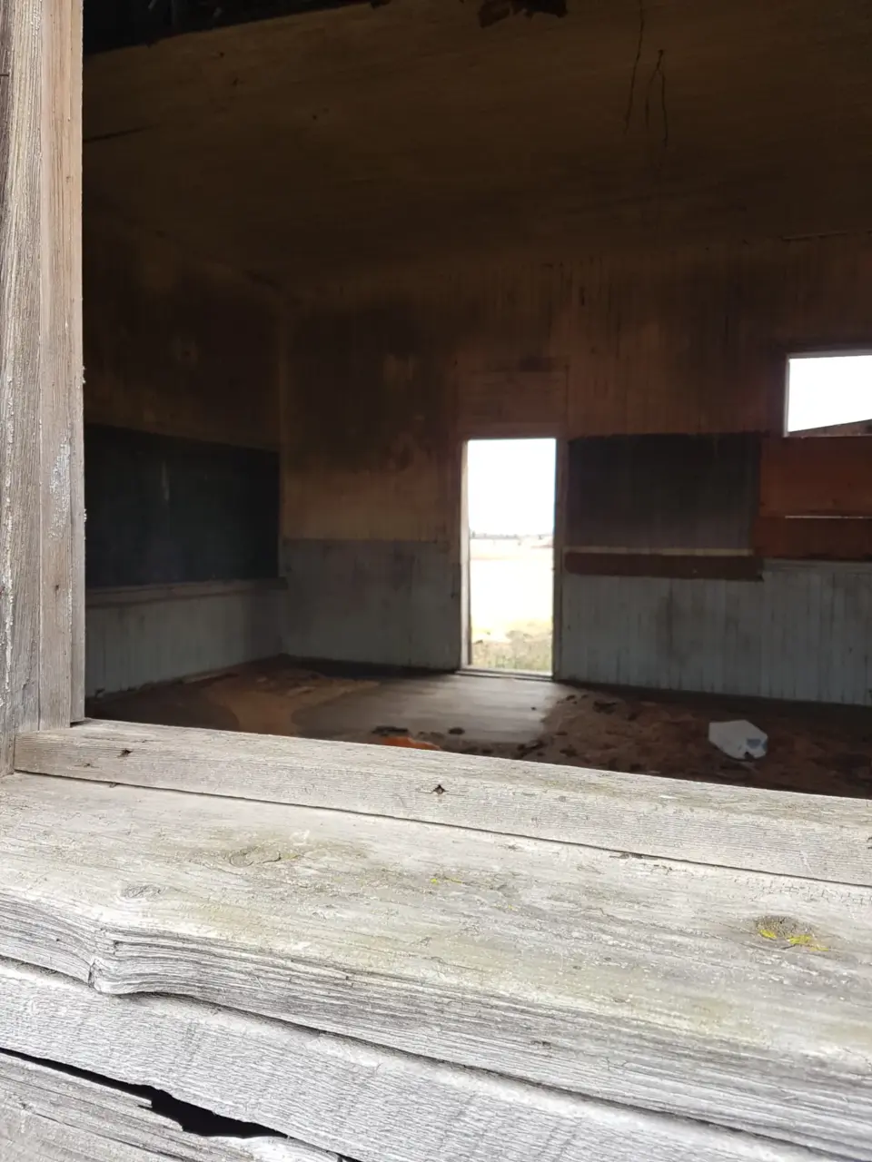 An empty building